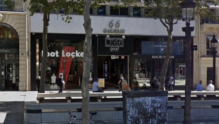 galerie 66 Champs Elysées Paris