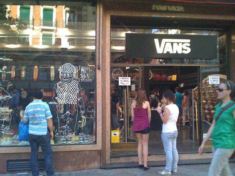 magasin vans